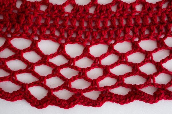 Asymmetrical Wedge Shawl by La Visch Designs