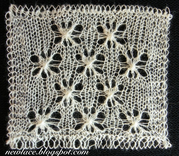 tutorial: Estonian lace knitting - gathers - La Visch Designs