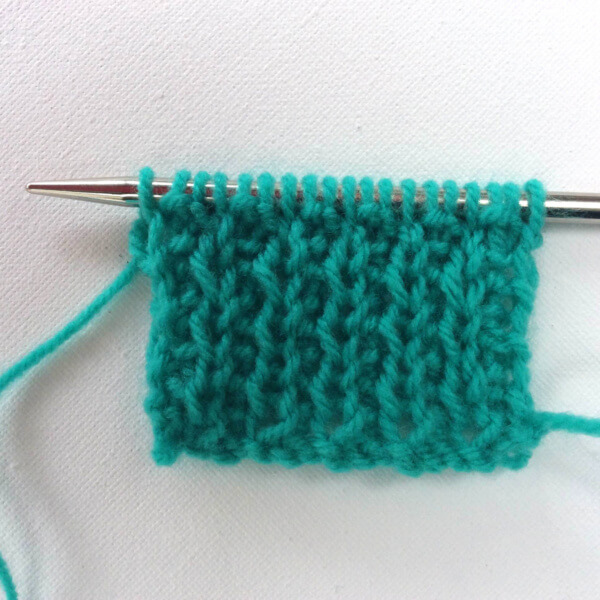 Knitting rick-rack rib a tutorial by La Visch Designs