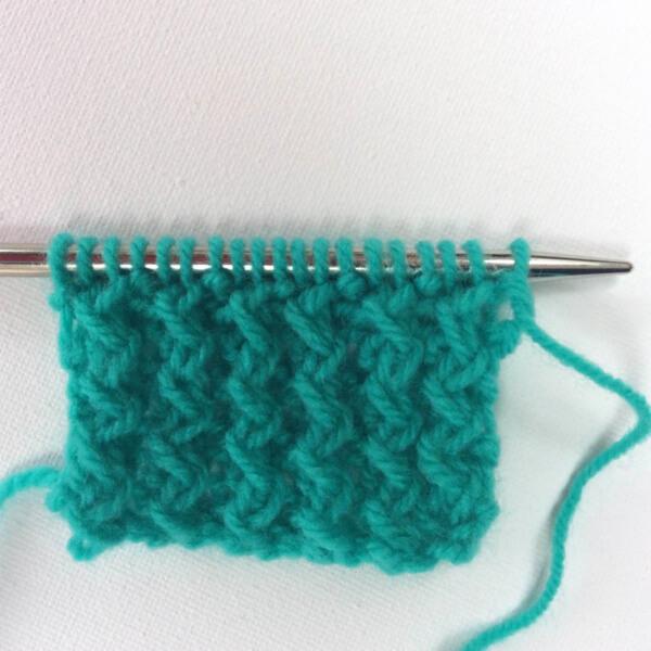 Knitting rick-rack rib a tutorial by La Visch Designs