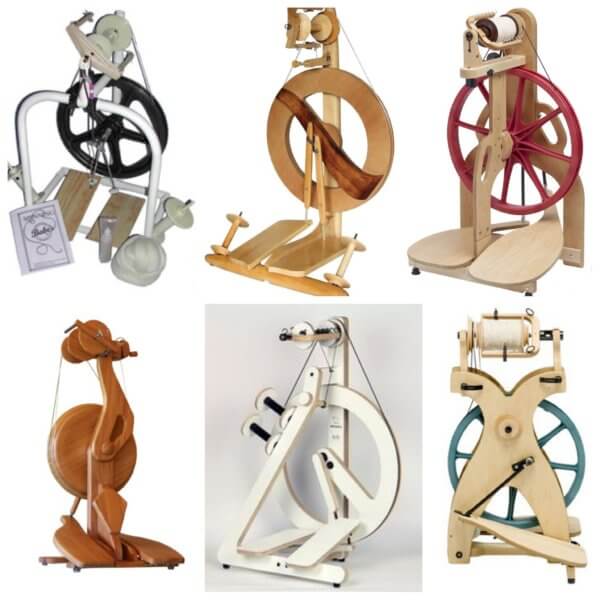 Types of spinning wheels