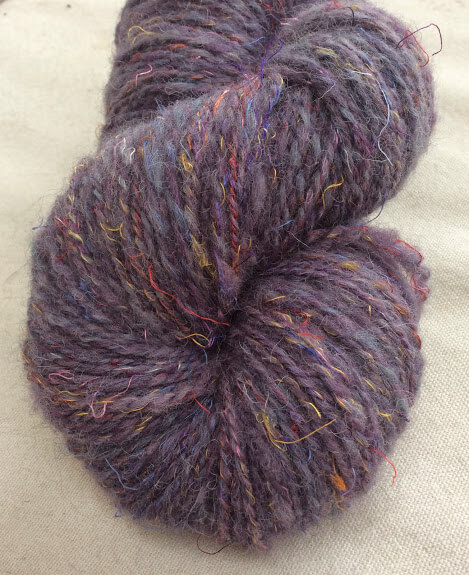 From fleece to tweedy yarn - by La Visch Designs