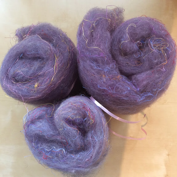 From fleece to tweedy yarn - by La Visch Designs