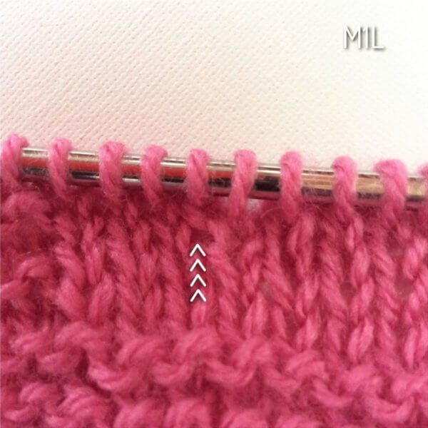 Knitting M1L and M1R increases - a tutorial by La Visch Designs