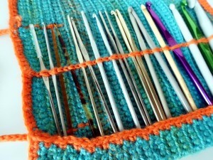 Roll it up & go crochet hook case by La Visch Designs