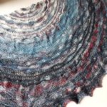 stormy seas shawl by La Visch Designs