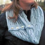 IJskristal convertible cowl/scarf by La Visch Designs