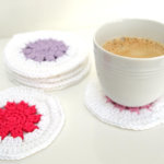 free pattern: fun crochet coasters