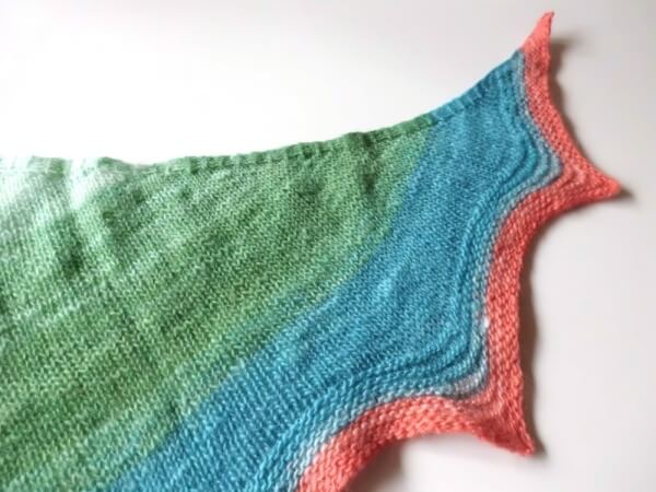 the easy going shawl by La Visch Designs