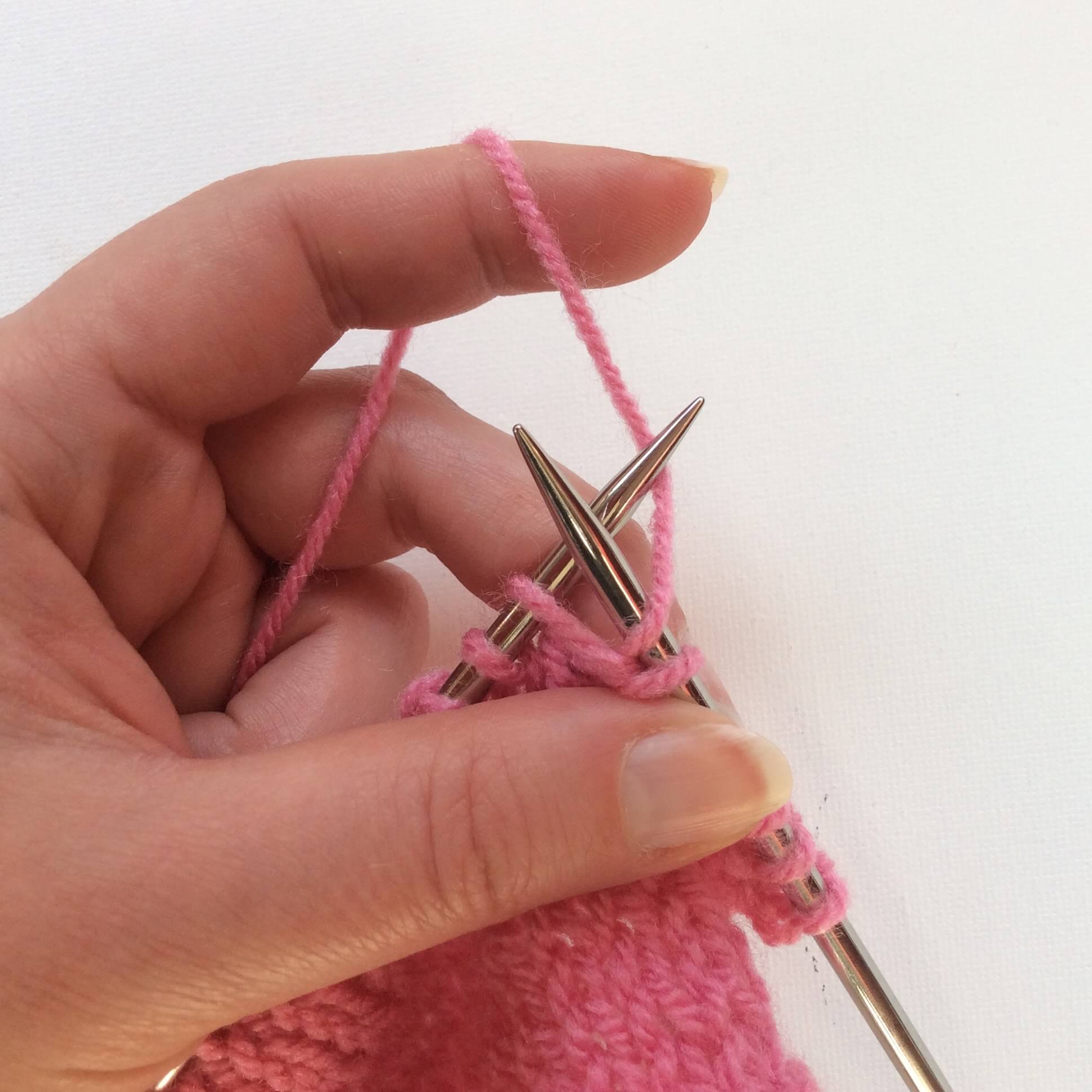 tutorial Estonian lace knitting nupps La Visch Designs