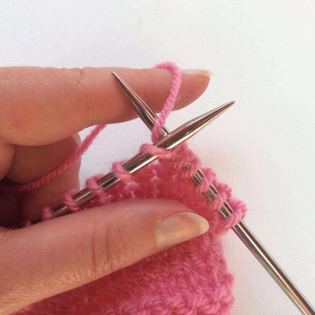 tutorial Estonian lace knitting nupps La Visch Designs