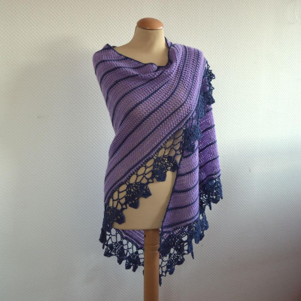 Sedum Shawl by La Visch Designs