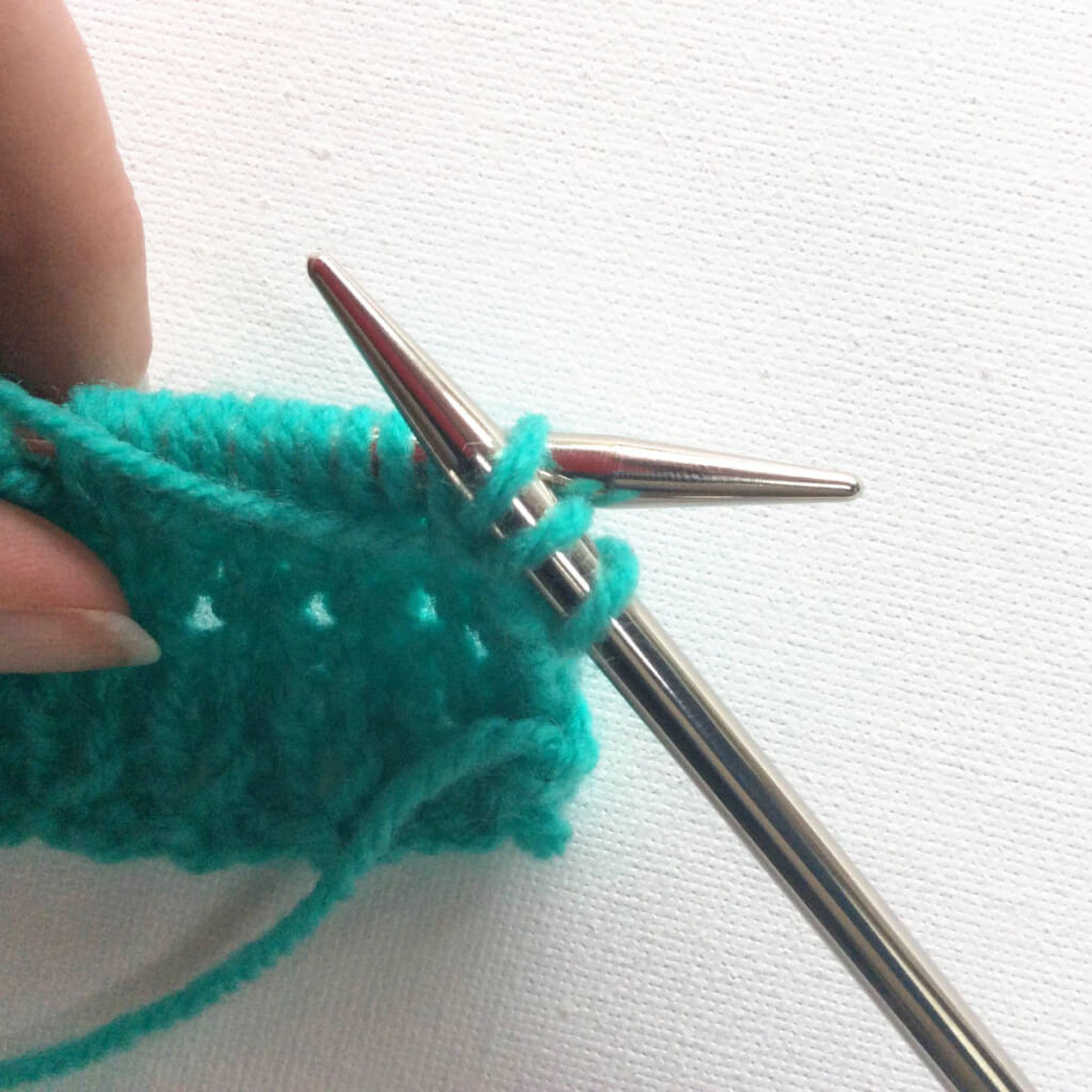 tutorial knitting rickrack rib La Visch Designs