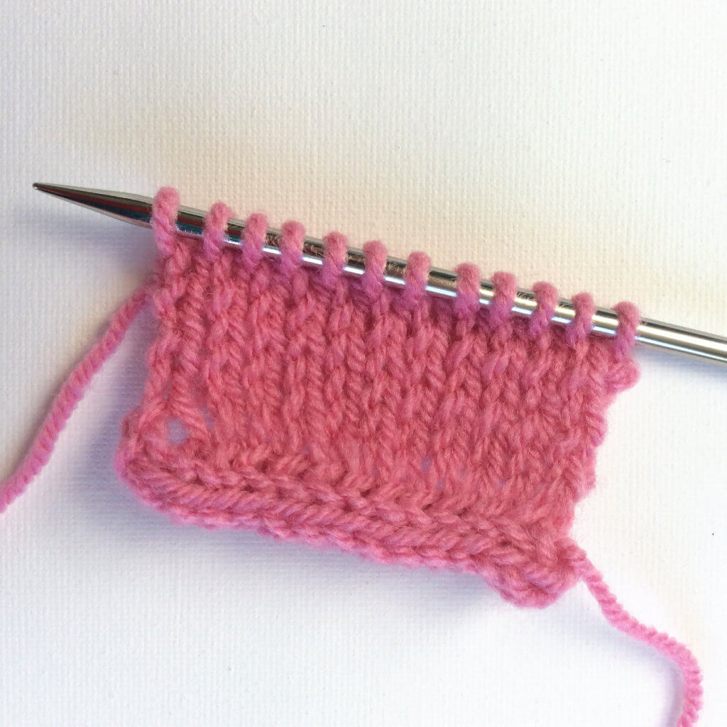 tutorial knitting an icord caston La Visch Designs