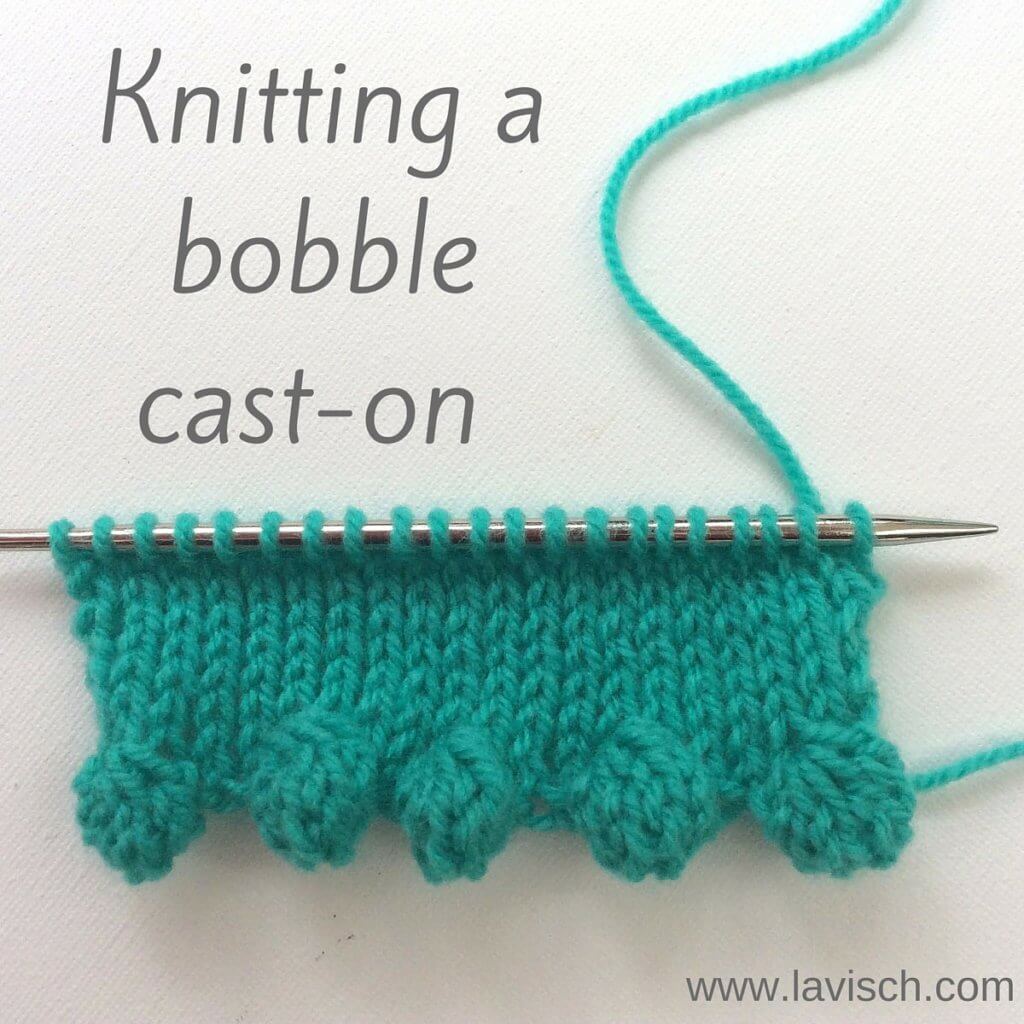 knitting a bobble