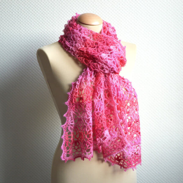 Cherry Blossoms Stole by La Visch Designs