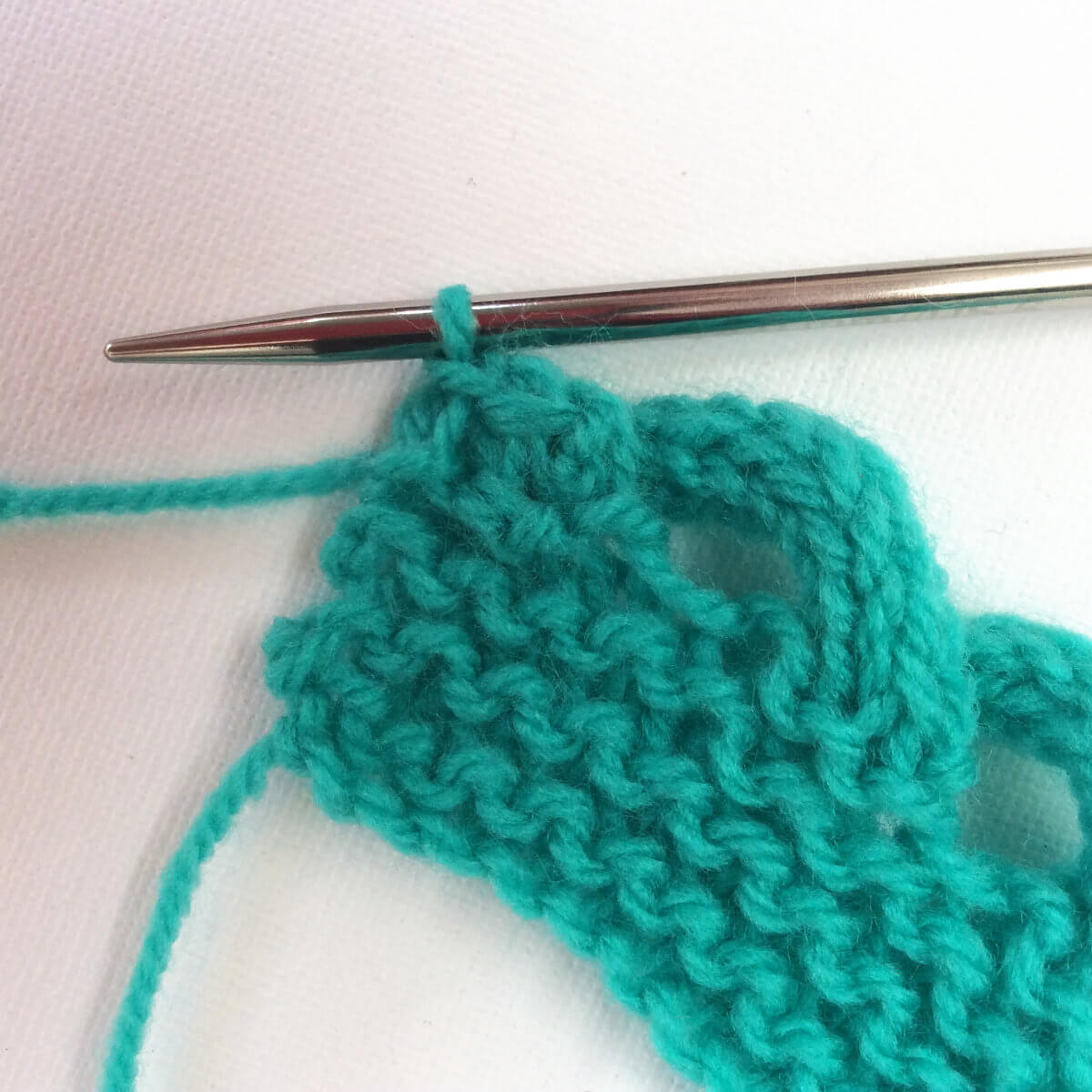 tutorial knitting the loopy bindoff La Visch Designs