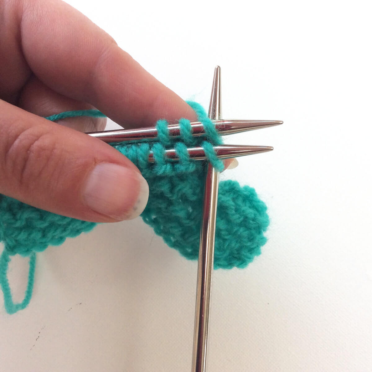 tutorial knitting the loopy bindoff La Visch Designs