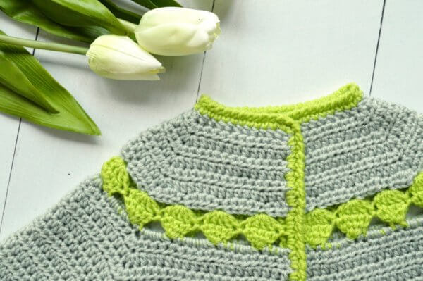 Stip Baby Cardigan by La Visch Designs