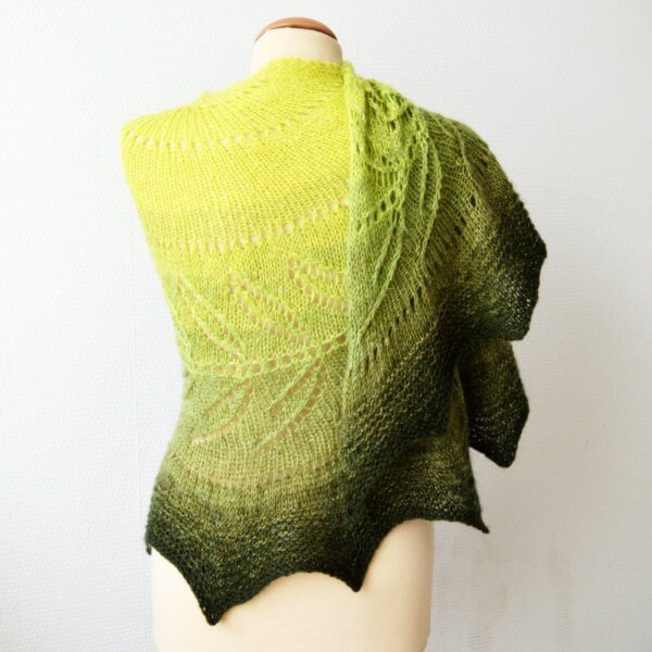 Green Madeira shawl