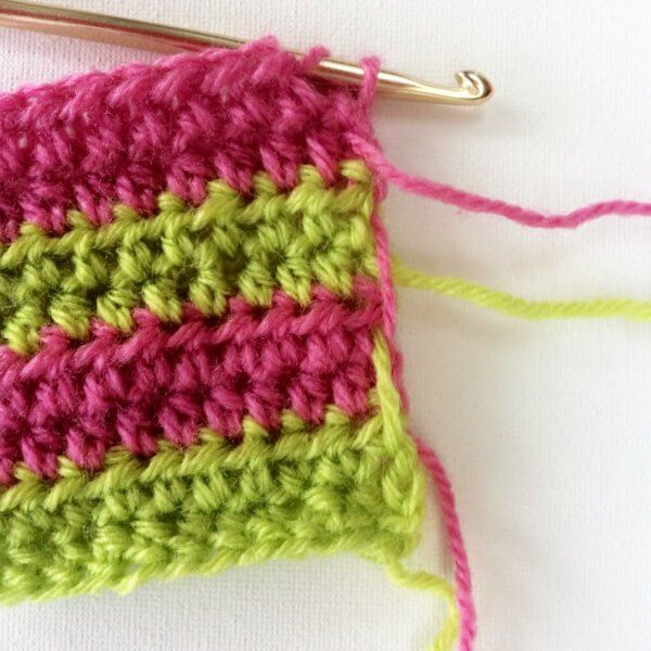 Stripes in crochet - a tutorial by La Visch Designs