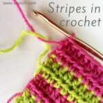 tutorial - stripes in crochet