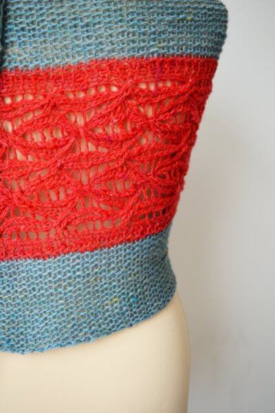 A shawl pattern by La Visch Designs