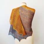 Honey & Stripes shawl