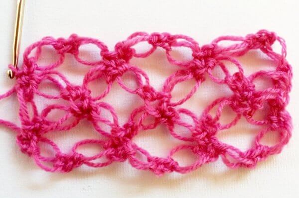 Crochet the Solomon's knot - a tutorial by La Visch Designs