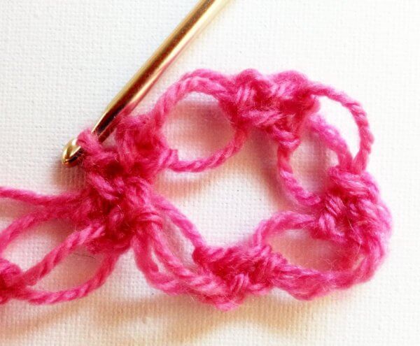 Crochet the Solomon's knot - a tutorial by La Visch Designs