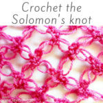 tutorial - Solomon's knot aka lover's knot