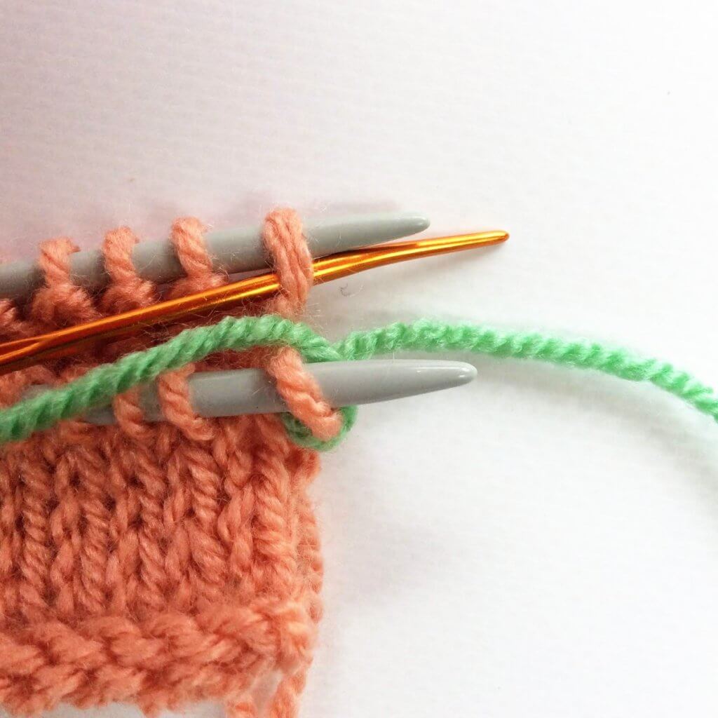 Tutorial Kitchener stitch: grafting stockinette