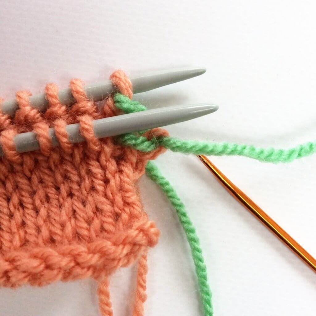 Tutorial Kitchener stitch: grafting stockinette