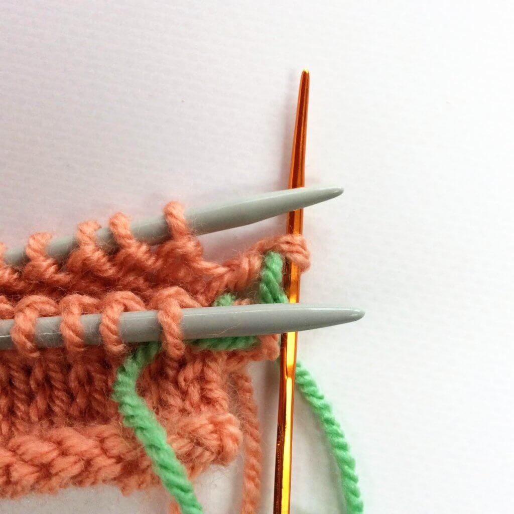 Tutorial Kitchener stitch: grafting stockinette