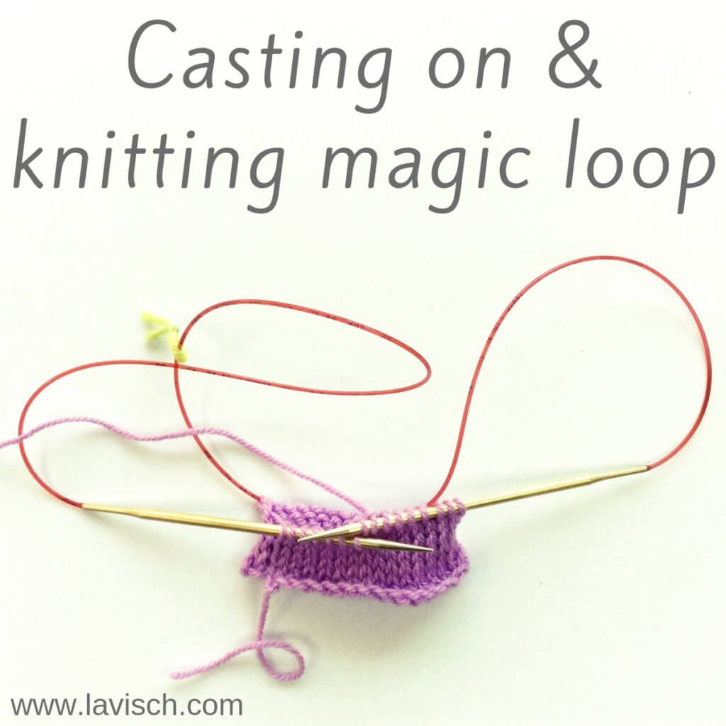 Knitting magic loop - a tutorial by La Visch Designs