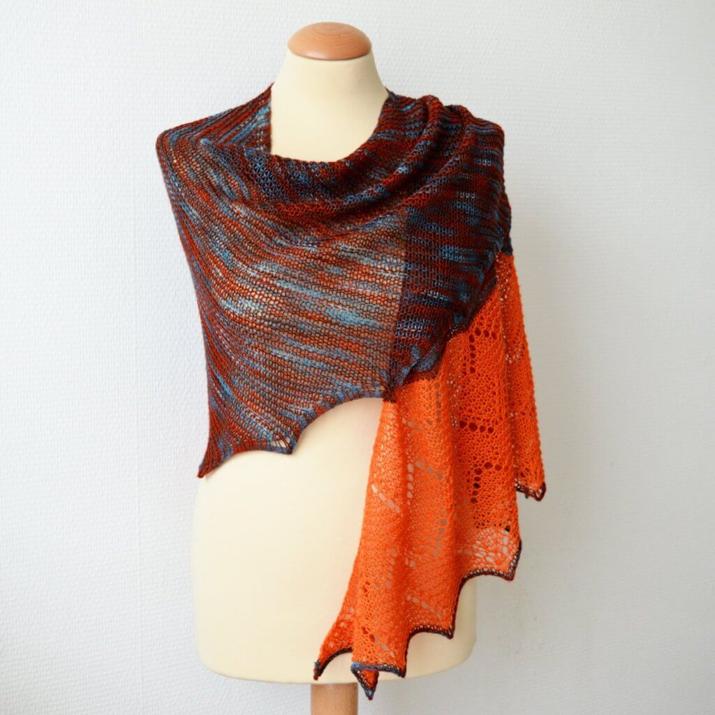 Monegros shawl by La Visch Designs