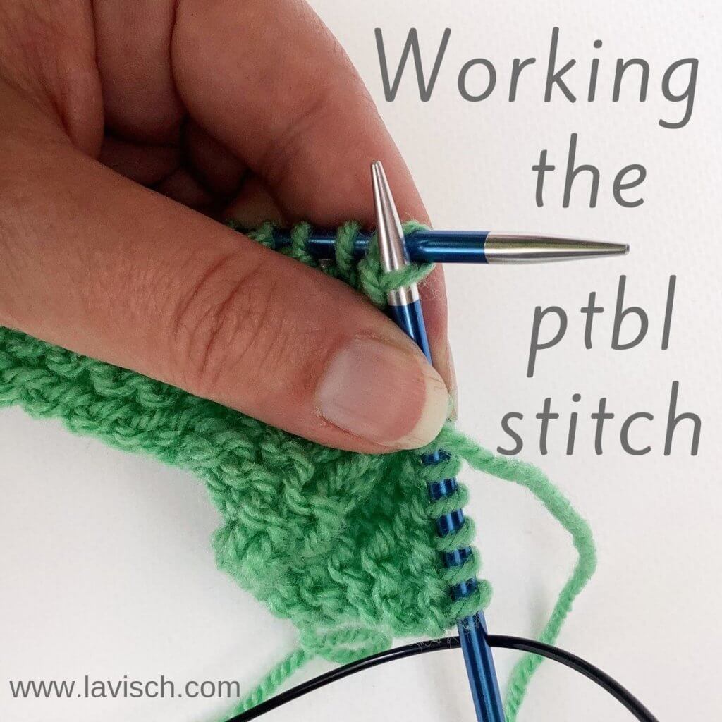 tutorial - working the ptbl stitch