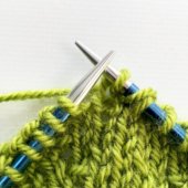 tutorial - sl2-k1-p2sso centered double decrease - La Visch Designs