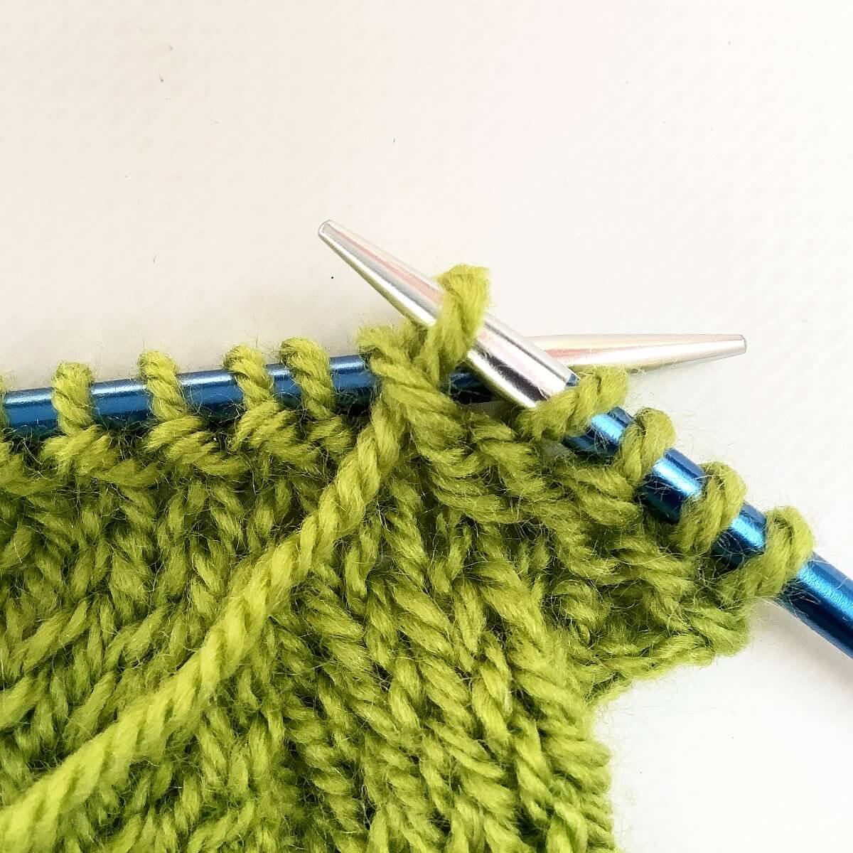 tutorial – working a purl-side left-leaning lifted increase - La Visch ...