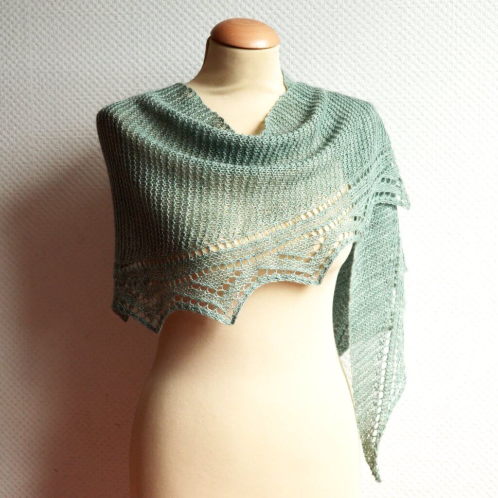 Duizendknoop shawl