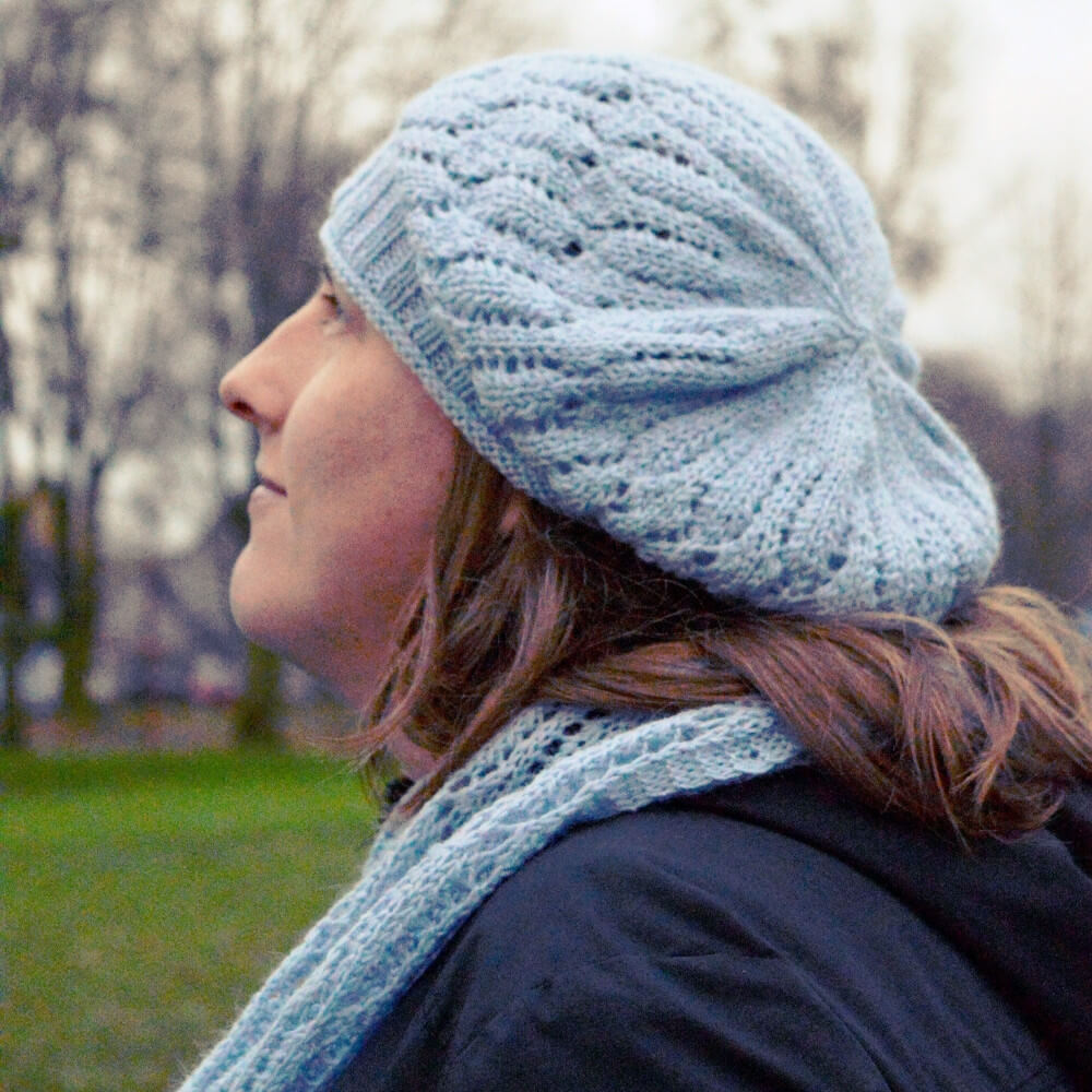 Ijskristal Slouchy hat