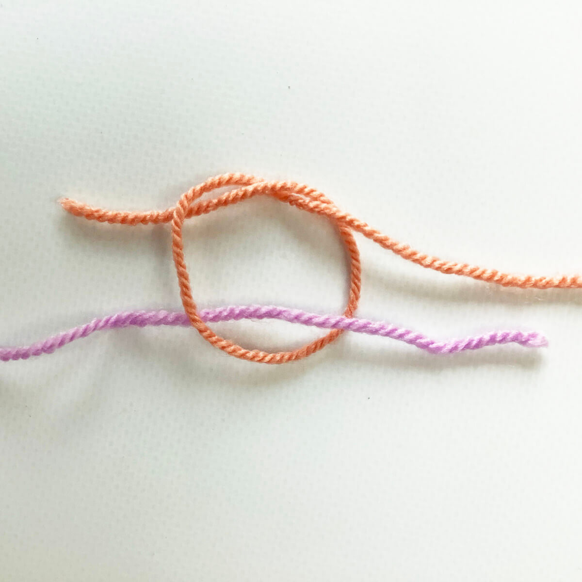 Magic knot, step 3