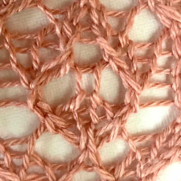 tutorial - working the bunny ears yo stitch - La Visch Designs