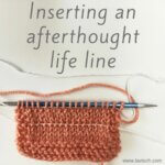 tutorial - inserting an afterthought life line