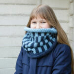 Delft Blue Cowl by La Visch Designs