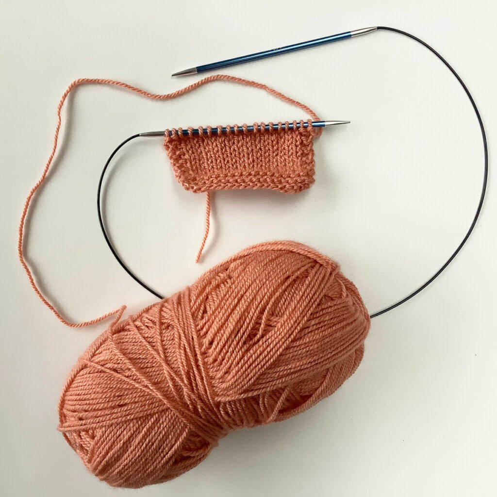 Working a double crochet bind-off - 1