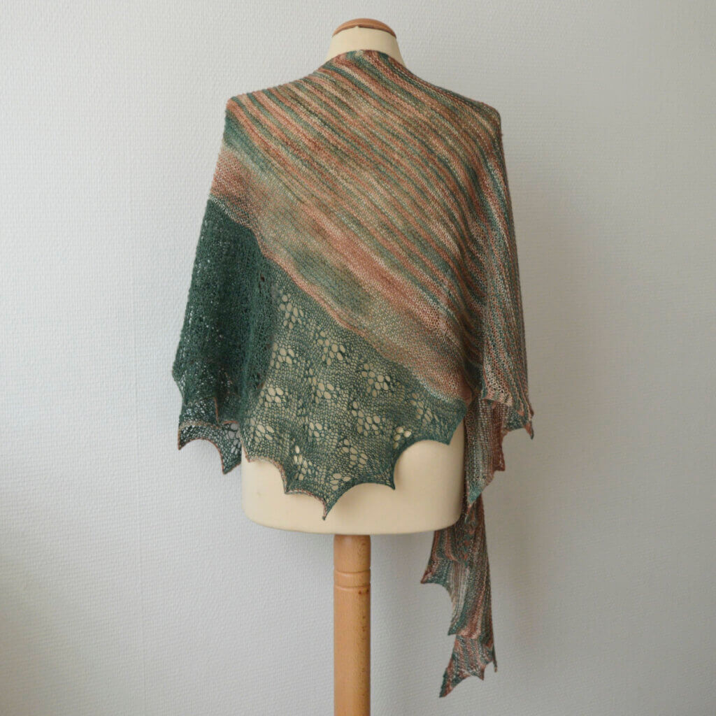 Green Jasper shawl
