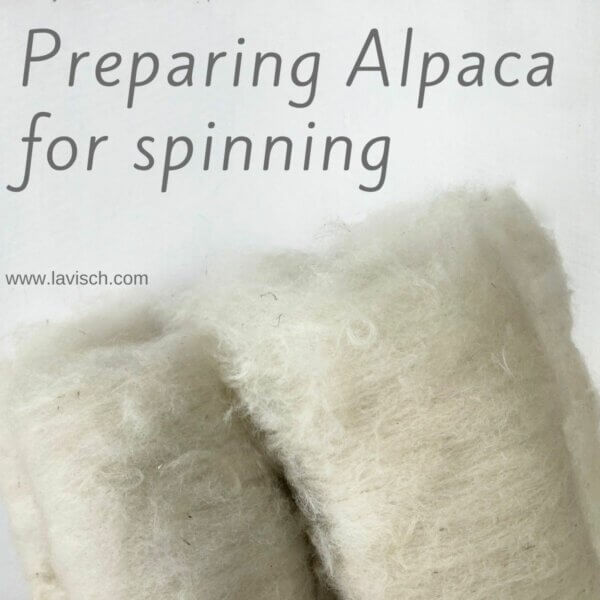 Tutorial preparing alpaca for spinning