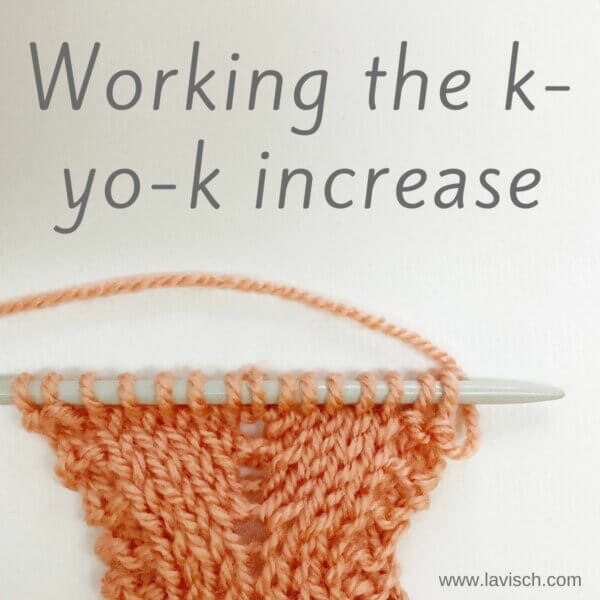 Tutorial on working the k-yo-k increase