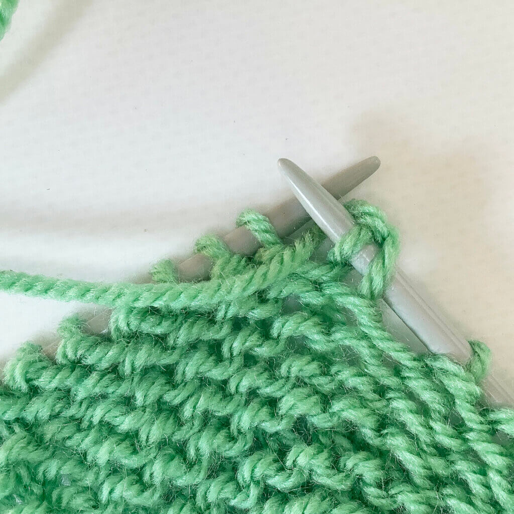 tutorial Working German short rows La Visch Designs